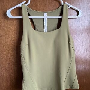 Lululemon Athletica Sage Green Tank Top